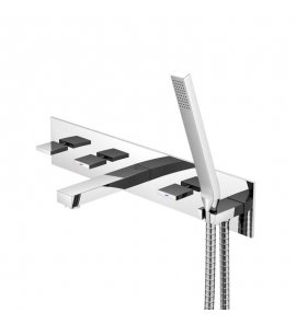 STEINBERG SERIA 160 Bateria wannowo-natryskowa 5-otworowa podtynkowa Chrom 160.2692 / 1602692