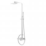 STEINBERG SERIA 160 Zestaw prysznicowy z baterią termostatyczną i deszczownicą 220x145 mm Chrom 160.2721 / 1602721