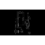 STEINBERG SERIA 160 Zestaw prysznicowy z baterią termostatyczną i deszczownicą 220x145 mm Chrom 160.2721 / 1602721
