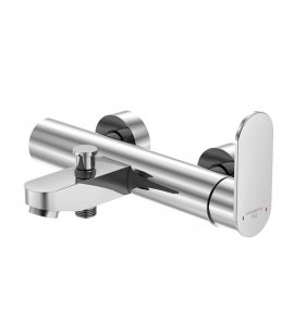 STEINBERG SERIA 170 Bateria wannowo-prysznicowa z mieszaczem 1/2” ścienna Chrom 170.1110 / 1701110