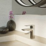 STEINBERG SERIA 205 Bateria umywalkowa jednootworowa z korkiem Chrom 205.1000 / 2051000