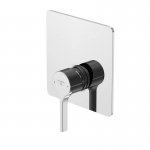 STEINBERG SERIA 230 Bateria wannowo-natryskowa podtynkowa element zewnętrzny Chrom 230.2243.3 / 23022433