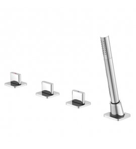 STEINBERG SERIA 230 Bateria wannowo-natryskowa 4-otworowa Chrom 230.2480 / 2302480