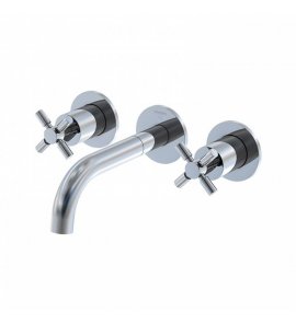 STEINBERG SERIA 250 Bateria umywalkowa 3-otworowa podtynkowa Chrom 250.1902 / 2501902