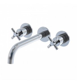 STEINBERG SERIA 250 Bateria umywalkowa 3-otworowa podtynkowa Chrom 250.1916 / 2501916