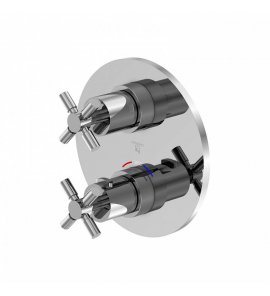 STEINBERG SERIA 250 Bateria prysznicowa termostatyczna podtynkowa 2-drożna element zewnętrzny Chrom 250.4133.3 / 25041333