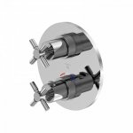 STEINBERG SERIA 250 Bateria prysznicowa termostatyczna podtynkowa 2-drożna element zewnętrzny Chrom 250.4133.3 / 25041333