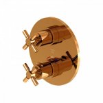 STEINBERG SERIA 250 Bateria prysznicowa termostatyczna podtynkowa 2-drożna element zewnętrzny Rose Gold 250.4133.3.RG / 25041333RG
