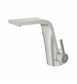 STEINBERG SERIA 260 Bateria umywalkowa jednootworowa bez korka Brushed Nickel 260.1010.1.BN / 26010101BN
