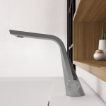 STEINBERG SERIA 260 Bateria umywalkowa jednootworowa bez korka Brushed Nickel 260.1010.1.BN / 26010101BN