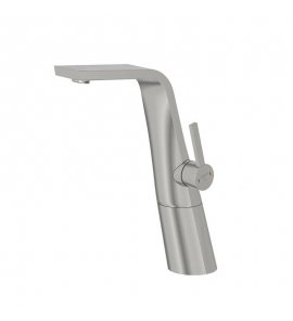 STEINBERG SERIA 260 Bateria umywalkowa jednouchwytowa bez korka Brushed Nickel 260.1700.1.BN / 26017001BN