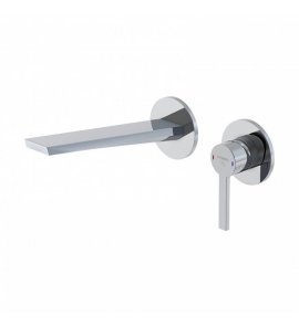 STEINBERG SERIA 260 Bateria umywalkowa jednouchwytowa podtynkowa element zewnętrzny Chrom 260.1814.3 / 26018143