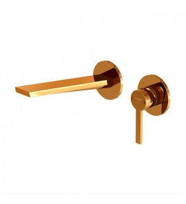 STEINBERG SERIA 260 Bateria umywalkowa jednouchwytowa podtynkowa element zewnętrzny Rose Gold 260.1814.3.RG / 26018143RG