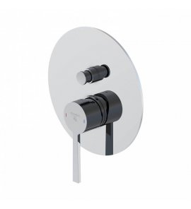 STEINBERG SERIA 260 Bateria wannowo-natryskowa podtynkowa element zewnętrzny Chrom 260.2103.3 / 26021033