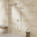 STEINBERG SERIA 260 Bateria wannowo-natryskowa podtynkowa element zewnętrzny Brushed Nickel 260.2103.3.BN / 26021033BN