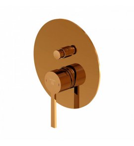 STEINBERG SERIA 260 Bateria wannowo-natryskowa podtynkowa element zewnętrzny Rose Gold 260.2103.3.RG / 26021033RG