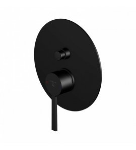 STEINBERG SERIA 260 Bateria wannowo-natryskowa podtynkowa element zewnętrzny Czarny mat 260.2103.3.S / 26021033S