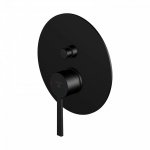 STEINBERG SERIA 260 Bateria wannowo-natryskowa podtynkowa element zewnętrzny Czarny mat 260.2103.3.S / 26021033S