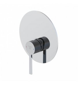 STEINBERG SERIA 260 Bateria wannowo-natryskowa podtynkowa element zewnętrzny Chrom 260.2243.3 / 26022433