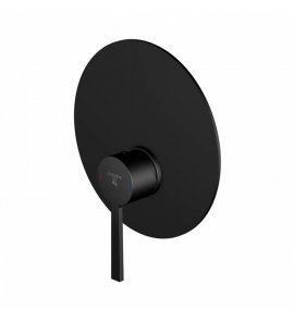 STEINBERG SERIA 260 Bateria wannowo-natryskowa podtynkowa element zewnętrzny Czarny mat 260.2243.3.S / 26022433S