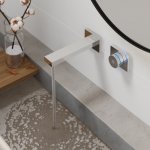 STEINBERG SERIA 390 iFlow Bateria umywalkowa podtynkowa w pełni elektroniczna Czarny mat 390.1816.S / 3901816S