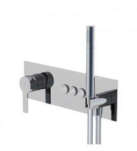 STEINBERG SERIA 390 Bateria natryskowa podtynkowa 4-drożna Chrom 390.2232 / 3902232