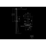 STEINBERG SERIA 390 Zestaw prysznicowy z baterią termostatyczną i deszczownicą 255x210 mm Chrom 390.2743 / 3902743