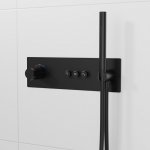 STEINBERG SERIA 390 Bateria wannowo-natryskowa termostatyczna podtynkowa Czarny mat 390.4232.1.S / 39042321S