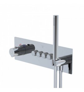 STEINBERG SERIA 390 Bateria wannowo-natryskowa termostatyczna podtynkowa Chrom 390.4242.1 / 39042421