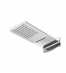 STEINBERG SERIA 390 Deszczownica Wall Rain 280x628 mm Stal Nierdzewna Polerowana 390.5642 / 3905642