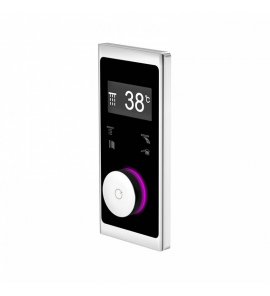 STEINBERG SERIA 390 iFlow Bateria wannowo-natryskowa podtynkowa w pełni elektroniczna z wyświetlaczem Chrom 390.4645 / 3904645