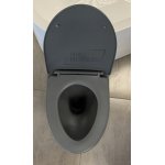 Galatea Design Tunduk Miska WC z deską wolnoopadającą wisząca 52x37x36 cm Dark Grey matt/Ciemny szary mat GDB2352MDH
