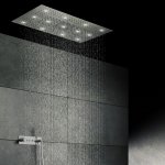 STEINBERG SERIA 390 Deszczownica Sensual Rain z diodami LED 1220x620 mm Stal Nierdzewna Polerowana 390.6032 / 3906032