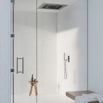STEINBERG SERIA 390 Deszczownica Sensual Rain 600x600 mm Stal Szlachetna Polerowana 390.6610 / 3906610