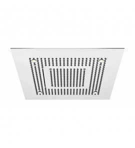 STEINBERG SERIA 390 Deszczownica Sensual Rain z diodami LED 600x600 mm Stal Szlachetna Chromowana 390.6620 / 3906620