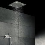 STEINBERG SERIA 390 Deszczownica Sensual Rain z diodami LED 600x600 mm Stal Szlachetna Chromowana 390.6620 / 3906620
