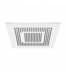 STEINBERG SERIA 390 Deszczownica Sensual Rain z diodami LED 600x600 mm Stal Nierdzewna Polerowana 390.6622 / 3906622