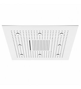 STEINBERG SERIA 390 Deszczownica Sensual Rain z diodami LED 800x800 mm Stal Szlachetna Chromowana 390.6680 / 3906680