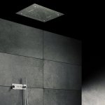 STEINBERG SERIA 390 Deszczownica Sensual Rain z diodami LED 600x800 mm Stal Nierdzewna Polerowana 390.6832 / 3906832