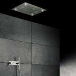 STEINBERG SERIA 390 Deszczownica Sensual Rain z diodami LED 600x800 mm Stal Nierdzewna Polerowana 390.6832 / 3906832
