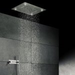 STEINBERG SERIA 390 Deszczownica Sensual Rain z diodami LED 600x800 mm Stal Nierdzewna Polerowana 390.6832 / 3906832