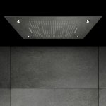STEINBERG SERIA 390 Deszczownica Sensual Rain z diodami LED 600x800 mm Stal Nierdzewna Polerowana 390.6832 / 3906832