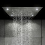 STEINBERG SERIA 390 Deszczownica Sensual Rain z diodami LED 600x800 mm Stal Nierdzewna Polerowana 390.6832 / 3906832