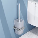 STEINBERG SERIA 420 Szczotka do WC ścienna Biały/Chrom 420.2901 / 4202901