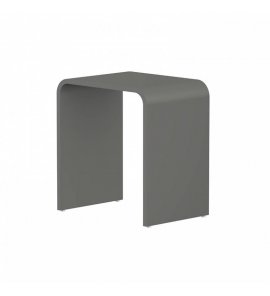 STEINBERG SERIA 430 Taboret z kamienia "MINEO" Ciemno szary 430.7002 / 4307002