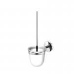 STEINBERG SERIA 650 Szczotka do WC ścienna Biały mat/Chrom 650.2911 / 6502911