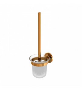 STEINBERG SERIA 660 Szczotka do WC ścienna Biały mat/Rose Gold 660.2911.RG / 6602911RG
