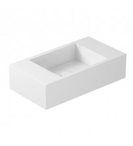 Galassia PLUS DESIGN Umywalka ścienna 55x35 cm Biały 6035S