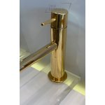      Ritmonio Reverso Bateria umywalkowa jednootworowa bez korka złota Q0BA6024DOR WYPRZEDAŻ MAGAZYNOWA!!