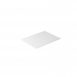 Galassia Blat ceramiczny bez otworu 61x46 cm Biały mat 2056MT